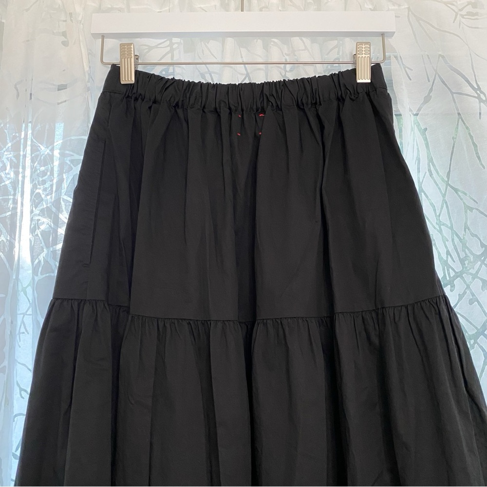 XiRENA BLACK ANGELINE TIERED MAXI SKIRT - Picture 5 of 11
